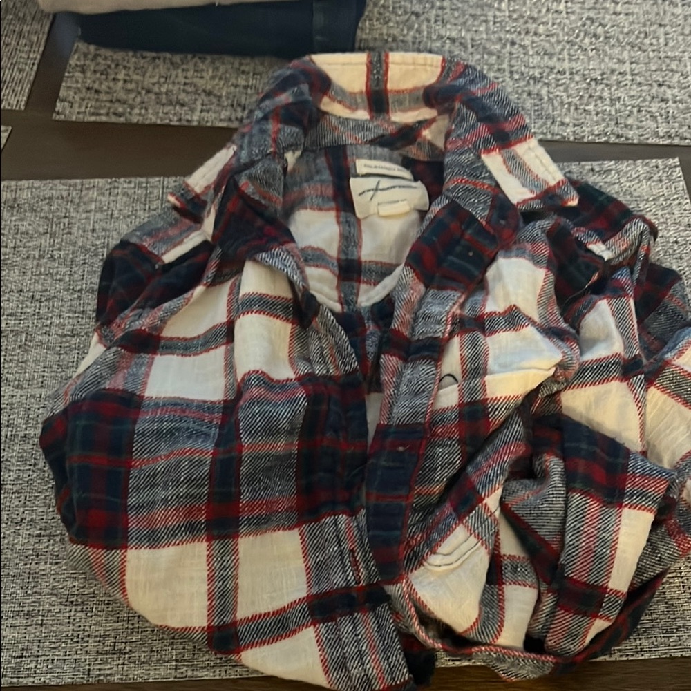 Plaid Flannel Shirt